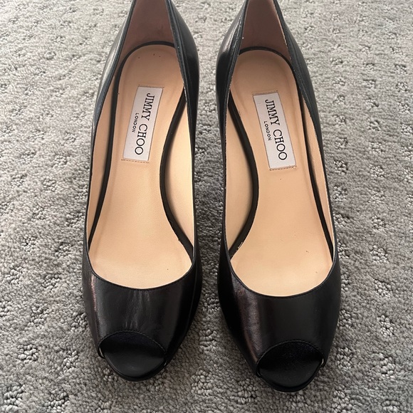 Jimmy Choo Shoes - Jimmy Choo peep toe heels